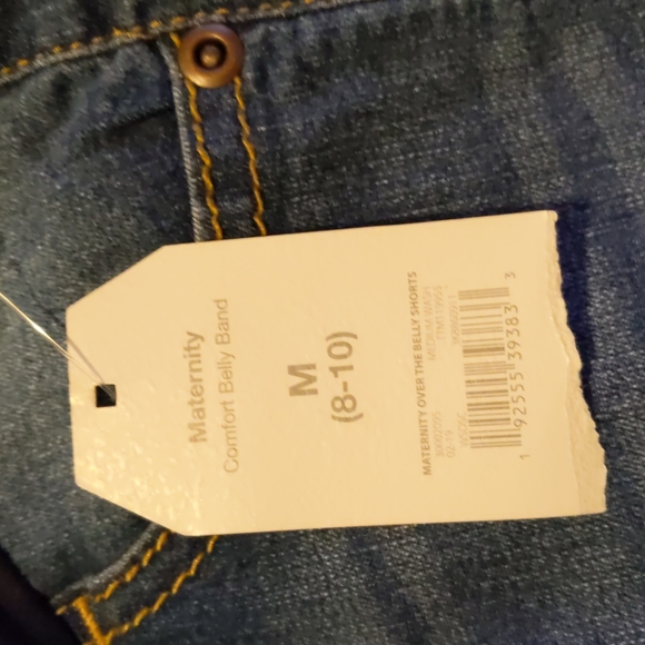 Time and Tru maternity denim shorts size 8-10 - Picture 6 of 6